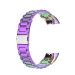 For Huawei Honor Band 4 (CRS-B19) / Honor Band 5 (CRS-B19S) Three Beads Steel Wrist Strap Watchband(Colorful) - Image 3
