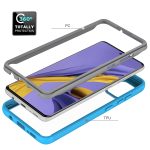 For Galaxy A31 Starry Sky Solid Color Series Shockproof PC + TPU Protective Case(Black) - Image 3