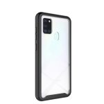 For Samsung Galaxy A21s Starry Sky Solid Color Series Shockproof PC + TPU Protective Case(Black) - Image 2