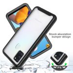 For Samsung Galaxy A21s Starry Sky Solid Color Series Shockproof PC + TPU Protective Case(Black) - Image 4