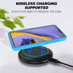 For Samsung Galaxy A71 5G Starry Sky Solid Color Series Shockproof PC + TPU Protective Case(Black) - Image 4