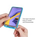 For Samsung Galaxy A71 5G Starry Sky Solid Color Series Shockproof PC + TPU Protective Case(Black) - Image 7