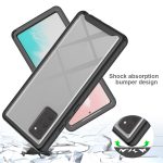 For Samsung Galaxy Note20 Ultra Starry Sky Solid Color Series Shockproof PC + TPU Protective Case(Black) - Image 4