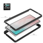 For Samsung Galaxy Note20 Ultra Starry Sky Solid Color Series Shockproof PC + TPU Protective Case(Black) - Image 6