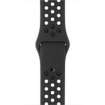 For Apple Watch Series 7 41mm / 6 & SE & 5 & 4 40mm / 3 & 2 & 1 38mm Sport Silicone Watch Band Standard Edition(Black) - Image 3