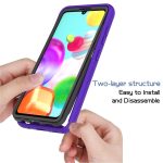 For Samsung Galaxy A41 Starry Sky Solid Color Series Shockproof PC + TPU Protective Case(Black) - Image 3