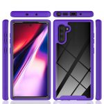 For Samsung Galaxy Note 10 Starry Sky Solid Color Series Shockproof PC + TPU Protective Case(Black) - Image 2