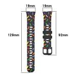 For Huawei Band 8 ENKAY Hat-Prince Full Coverage Screen Protector + Adjsutable Silicone Sport Loop Strap Watchband(Red) - Image 3