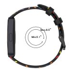 For Huawei Band 8 ENKAY Hat-Prince Full Coverage Screen Protector + Adjsutable Silicone Sport Loop Strap Watchband(Blue) - Image 3