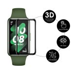 For Huawei Band 8 ENKAY Hat-Prince Full Coverage Screen Protector + Adjsutable Silicone Sport Loop Strap Watchband(Red) - Image 5