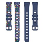 For Huawei Band 8 ENKAY Hat-Prince Full Coverage Screen Protector + Adjsutable Silicone Sport Loop Strap Watchband(Blue) - Image 6