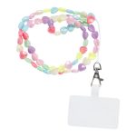 Κρεμαστό PIXIE για το τηλέφωνο / μήκος σχοινιού 68 cm (34 cm στη θηλιά) / γύρω από το λαιμό - καρδιές - Image 4