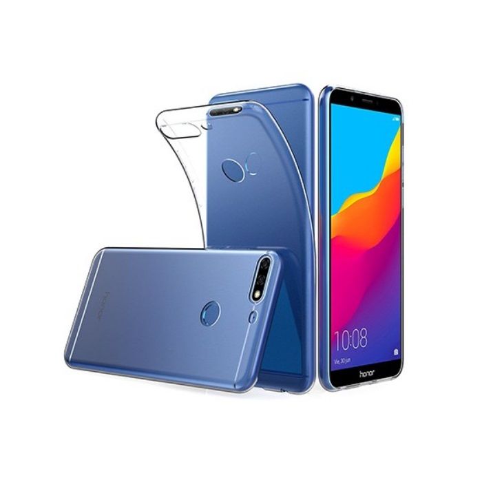 diafani-thiki-tpu-siliconis-kai-tzami-huawei-y6-prime-2018_1 TPU Ultra Slim Case & Tempered Glass - Διάφανο (Huawei Y6 Prime 2018) - Image 1