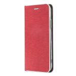 Forcell Luna Silver Wallet Case Red (Xiaomi Redmi 9)