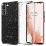 Spigen Liquid Crystal Glitter Back Cover Σιλικόνης Crystal Quartz (Galaxy S22 5G)