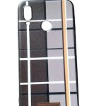 BACK CASE FOR HUAWEI P20 LITE ΚΑΦΕ/ΓΚΡΙ