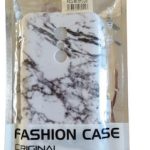 BACK CASE FOR REDMI 5 PLUS ΕΦΕ ΜΑΡΜΑΡΟ/ΑΣΠΡΟ-ΜΑΥΡΟ