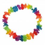 Κολιέ Χαβανέζου Πολύχρωμο