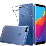 TPU Ultra Slim Case & Tempered Glass - Διάφανο (Huawei Y7 Prime 2018)