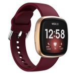 Για Fitbit Versa 3 Silicone Watch Band(Κόκκινο Κρασί) - Image 3