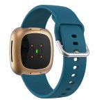Για Fitbit Versa 3 Silicone Watch Band(Σκούρο πράσινο)