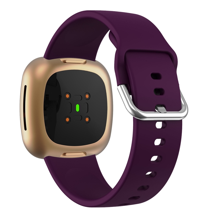 EDA001461801L_3 Για Fitbit Versa 3 Silicone Watch Band(Μωβ) - Image 1