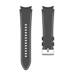 For Samsung Galaxy Watch4 / Watch4 Classic Silicone Stitching Watch Band(Black White) - Image 2