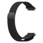 For Huawei Band 7 / 7 NFC Milan Metal Magnetic Watch Band(Black) - Image 4