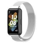 For Huawei Band 7 / 7 NFC Milan Metal Magnetic Watch Band(Silver)