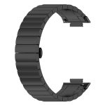 For Huawei Watch Fit 2 One-bead Metal Stainless Steel Watch Band(Black) - Image 3