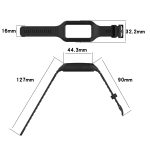 For Huawei Band 8 / Huawei Band 7 / Honor Band 6 Universal Integrated Silicone Watch Band(Green) - Image 2