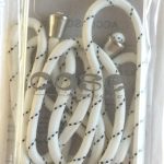 ΘΗΚΗ ΣΙΛΙΚΟΝΗΣ ΔΙΑΦΑΝΗΣ ΜΕ ΑΣΠΡΟ ΚΟΡΔΟΝΙ ΓΙΑ SAMSUNG S20+(PLUS)