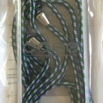 ΘΗΚΗ ΓΙΑ SAMSUNG S20 TRANSPARENT ΜΕ ΚΟΡΔΟΝΙ ΠΡΑΣΙΝΟ/ΜΠΛΕ