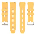 Για Huawei Watch GT3 42mm 20mm - Για Huawei Watch GT2 42mm / Watch 2 20mm - Για Honor Magic Watch 2 42mm 20mm Προεξέχουσα κεφαλή λουράκι σιλικόνης 20mm Ασημένια πόρπη (YELLOW) - Image 3