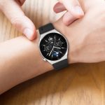 Για Huawei Watch GT3 42mm 20mm - Για Huawei Watch GT2 42mm / Watch 2 20mm - Για Honor Magic Watch 2 42mm 20mm Προεξέχουσα κεφαλή λουράκι σιλικόνης 20mm Ασημένια πόρπη (PURPLE) - Image 3