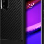 Spigen Core Armor Back Cover Μαύρο (Galaxy S20)
