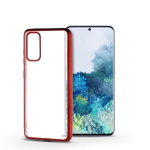ΘΗΚΗ ΣΙΛΙΚΟΝΗΣ SAMSUNG GALAXY S20 - ELECTRO MATT - ΚΟΚΚΙΝΟ