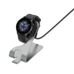 Για Amazfit GTR4 / GTR4 Pro Περιστρεφόμενη μεταλλική βάση φορτιστή έξυπνου ρολογιού (Γκρι) - Image 6