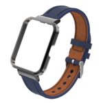 Για Xiaomi Mi Watch Lite / Redmi Watch Γνήσιο δερμάτινο λουράκι  (Σκούρο μπλε) - Image 5