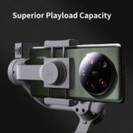 FUNSNAP Capture 5 Professional 3-Axis Handheld Phone Gimbal Live Stabilizer, Combo Έκδοση (Γκρι) - Image 9