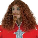 Περούκα Σωματοφύλακα Με Μούσι & Μουστάκι