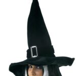 Καπέλο Μάγισσας Με Αγκράφα