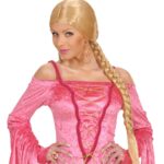 Περούκα Πριγκίπισσα Κοτσίδα Ξανθιά