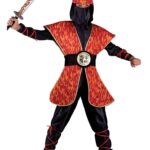 Στολή Νίντζα Μάστερ Της Φωτιάς