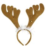 Στέκα Κέρατα Ταράνδου Με Κουδουνάκια