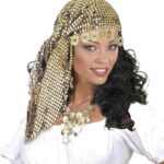 Μαντήλι Τσιγγάνας Με Πούλιες & Φλουριά