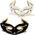 Μάσκα Γάτας Με Διακοσμητικά