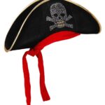 Καπέλο Πειρατή Με Σήμα Νεκροκεφαλή