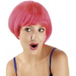 Περούκα Καρέ Νέον Κόκκινη