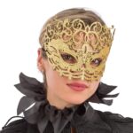 Μάσκα Ματιών Χρυσή